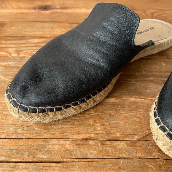 Slip on espadrilles summer black shoe - Picture 2 of 3
